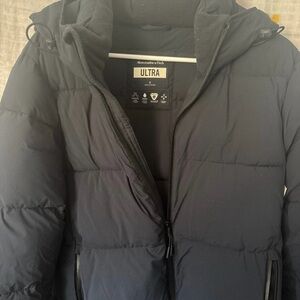 Abercrombie & Fitch Dark Puffer Jacket